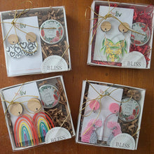 Load image into Gallery viewer, Earring Dangles & Lip balm gift box (assorted)