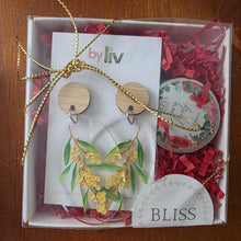 Load image into Gallery viewer, Earring Dangles & Lip balm gift box (assorted)