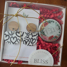 Load image into Gallery viewer, Earring Dangles & Lip balm gift box (assorted)