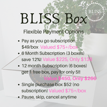 Load image into Gallery viewer, BLISS Box - Mystery Box - Single or Subscription