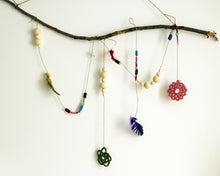 Load image into Gallery viewer, boho craft kit, wallhanging kit