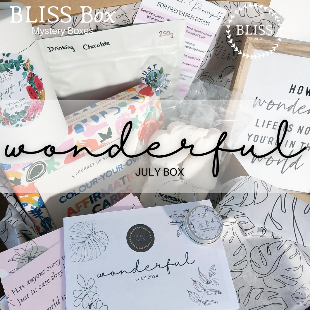 BLISS Box - Past Box - WONDERFUL