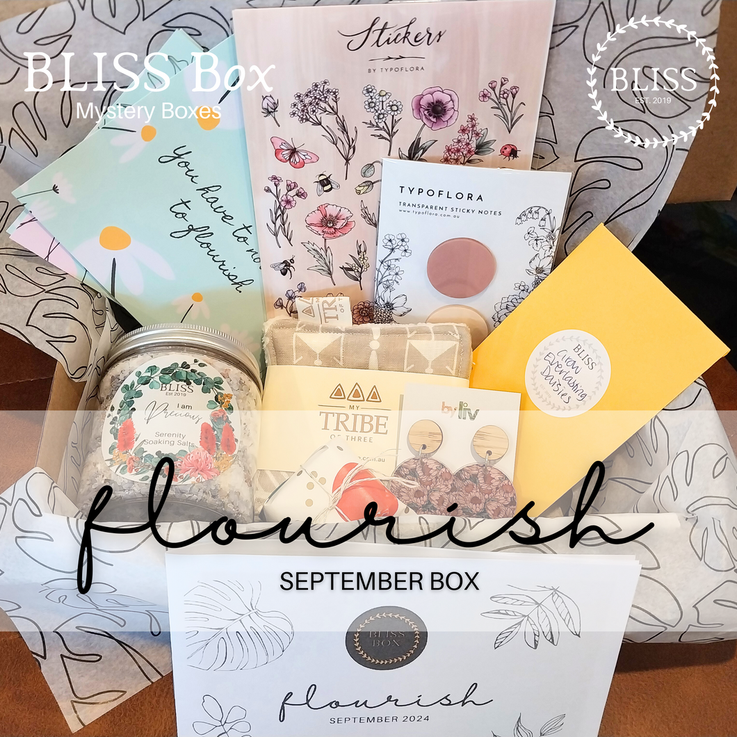 BLISS Box - Past Box - FLOURISH