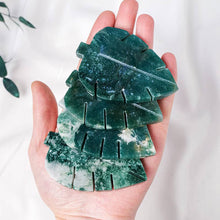 Load image into Gallery viewer, Moss Agate Leaf : Grounding, Healing and Balance
