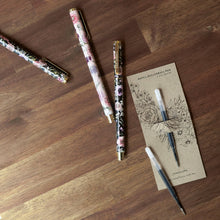 Load image into Gallery viewer, Refill rollerball pen, typoflora, black ink refill
