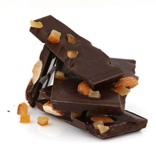 Load image into Gallery viewer, Australian Almond and Orange Dark Chocolate Bar
