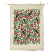 Load image into Gallery viewer, Tea Towel - Jolly Kookaburras
