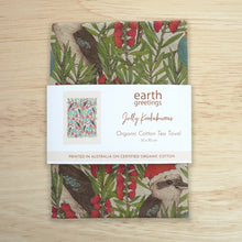 Load image into Gallery viewer, Tea Towel - Jolly Kookaburras
