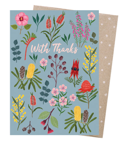 thank you card, earth greetings, greeting card shops