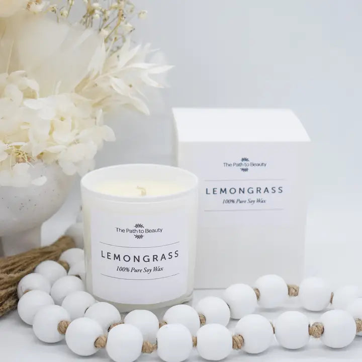 Lemongrass ~ Petite Boxed Candle