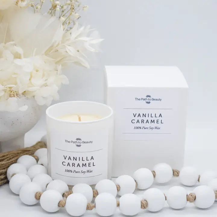 Vanilla Caramel ~ Petite Boxed Candle