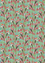 Load image into Gallery viewer, Christmas Wrapping Paper - Jolly Kookaburras
