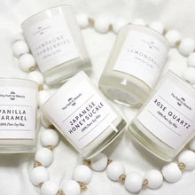 Load image into Gallery viewer, Japanese Honeysuckle ~ Petite Boxed Candle
