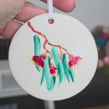 Load and play video in Gallery viewer, Flowering Gum ornament
