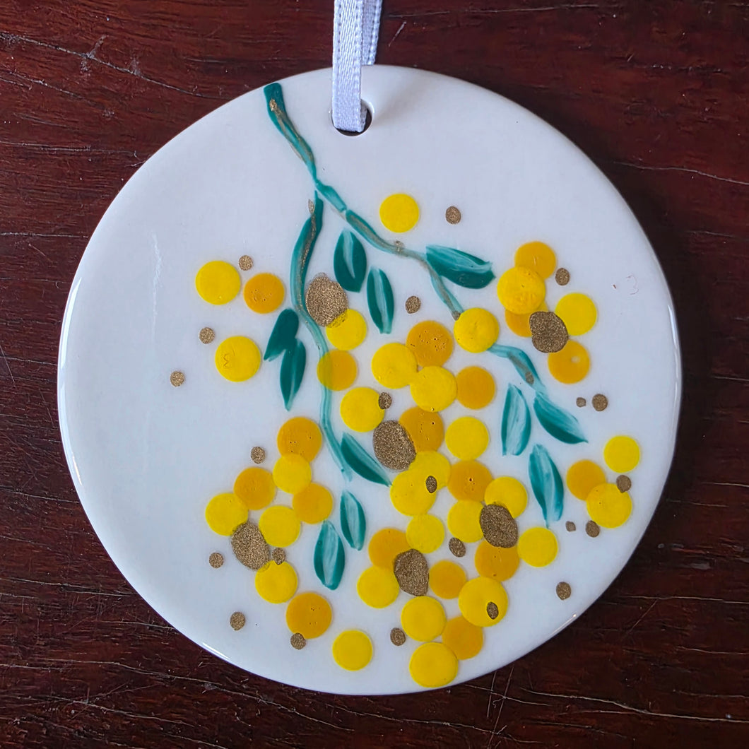 Wattle ornament