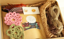 Load image into Gallery viewer, boho craft kit, wallhanging kit
